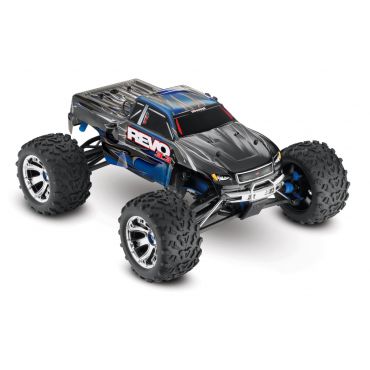 1/10 Revo 3.3 4WD Nitro Truck RTR w/ TSM; Blue - TRA53097-3BLUE