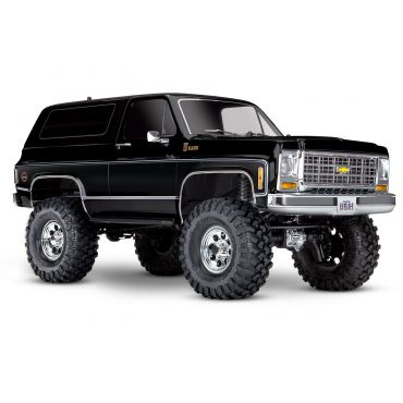 1/10 TRX-4 1979 Chevy Blazer Crawler, XL-5 HV, Titan 12T Black