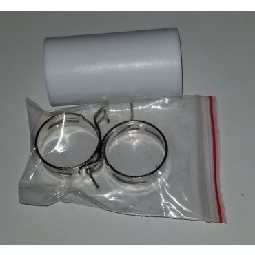 Teflon Coupler Set (30mm ID x 65mm) and (2) clamps