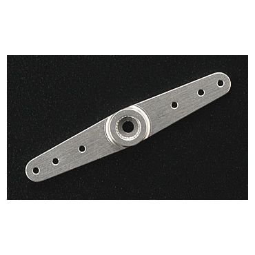 DBL ALUM HORN SLVR 2"