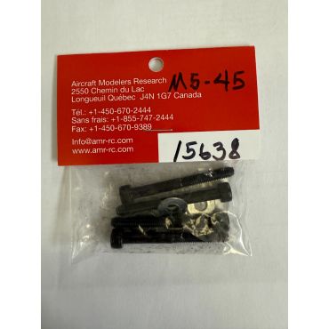 M5x45 mm - Prop Bolts Sets Washers - 4 bolts - DLE55-55RA-61