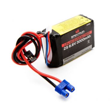 3000mAh 2S 6.6V Li-Fe Receiver Battery