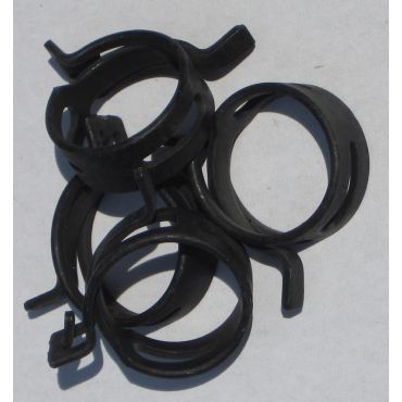 Teflon Steel Clamps Sets (2) Medium - (25mm ID)